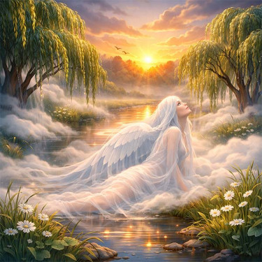 Біла Хмаринка, що закохалася в землю (українська казка)