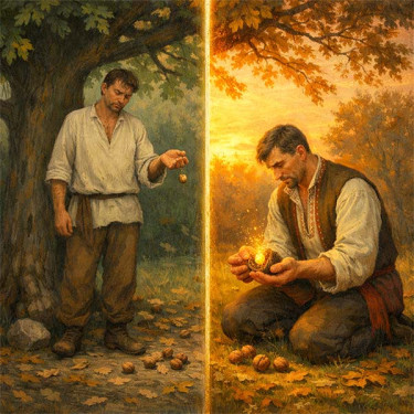 Горіхова наука (українська казка) – читати на kazkaua.org Горіхова наука (українська казка)