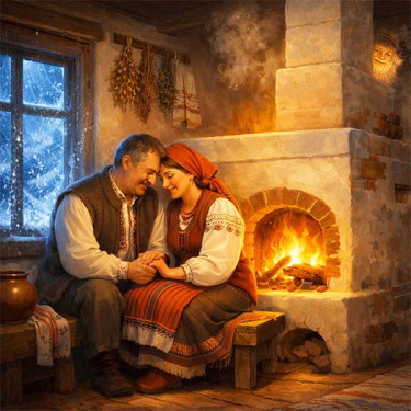 Холод у теплій хаті (українська казка) – читати на kazkaua.org Холод у теплій хаті (українська казка)