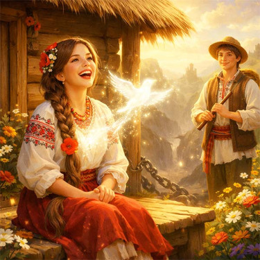 Як Іванко в пеклі сміхом торгував (українська казка)