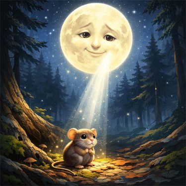 Як Місяць себе роздарував (українська казка) – читати на kazkaua.org Як Місяць себе роздарував (українська казка)