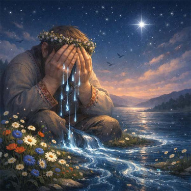 Як з'явилося Чорне море (українська казка)