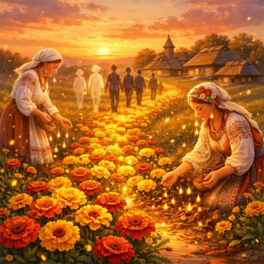 Квіти материнської надії (українська казка)