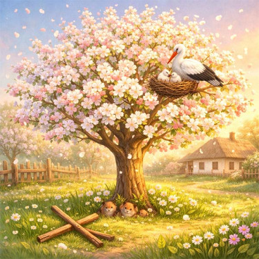 Квітуче серце Опудала (українська казка)