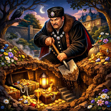 Оксамитовий жупан для підземного пана (українська казка) – читати на kazkaua.org Оксамитовий жупан для підземного пана (українська казка)