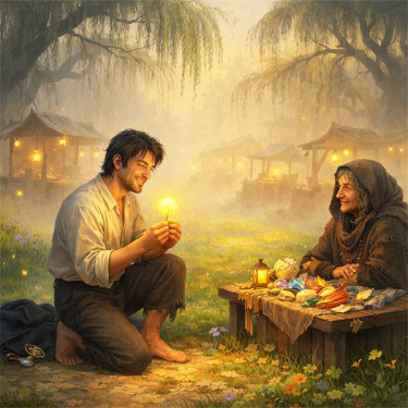 Ринок загублених талантів (українська казка)