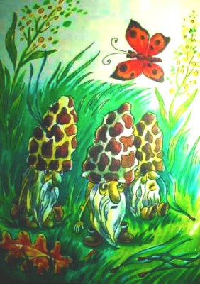 Війна грибів з ягодами (казка Володимира Даля) – 2