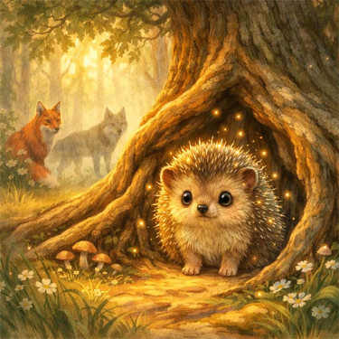 Їжачок без колючок (українська казка)